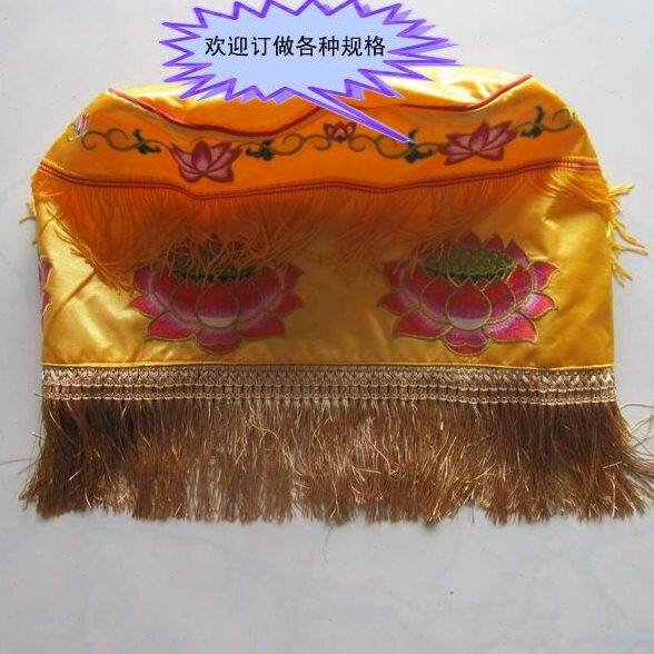 宝盖绣品 佛具绣品 黄龙伞 华盖 皇梁伞皇凉伞刺绣 幢幡伞蓬 30cm