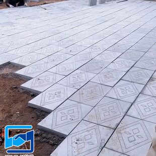 仿古地砖防滑铺路水泥模具庭院广场户外地板脚踏石青砖预制模具