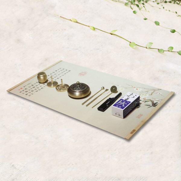 香席竹席茶席香道复古典中国风禅意文化茶桌草编竹编名家古画配件