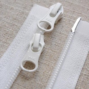 70cm~2.5米 5号双头双开尼龙开口长拉链 睡袋羽绒棉服装拉锁