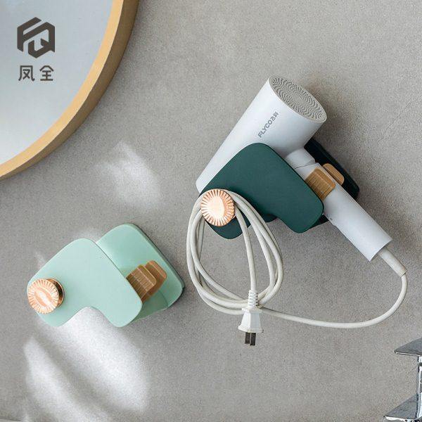 吹风机支架免打孔壁挂解放双手宿舍家用卫生间电吹风置物架收纳架,家庭/个人清洁工具,吹风机置物架,淘宝优惠券,粉丝福利购,淘宝优惠卷