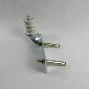 外墙电线支架 电线杆七字角铁架电缆支架横担墙外固定电线瓷瓶L型