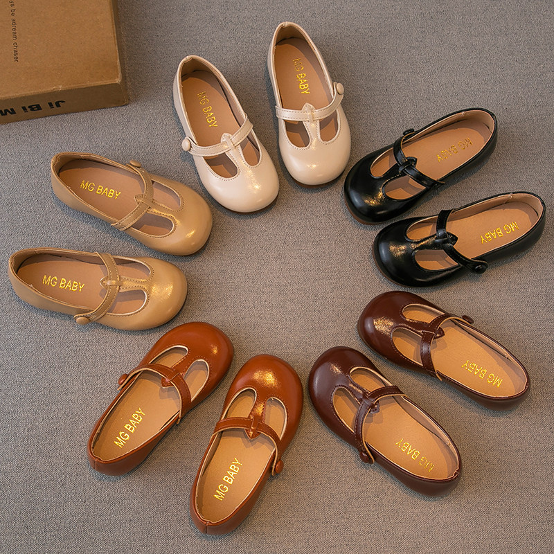 女童皮鞋2023春秋新款儿童鞋子女孩公主鞋软底防滑豆豆鞋宝宝单鞋,童鞋/婴儿鞋/亲子鞋,皮鞋,淘宝优惠券,粉丝福利购,淘宝优惠卷