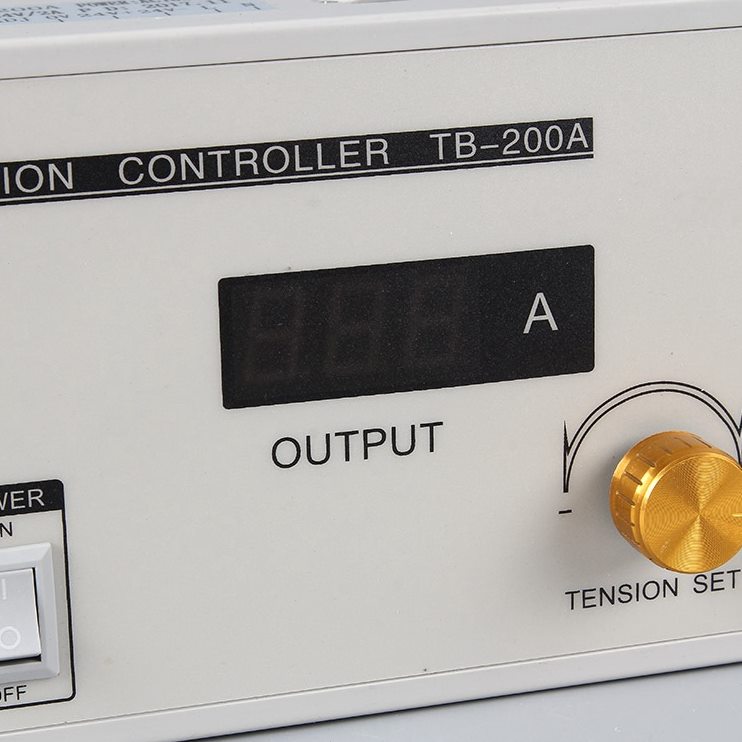 张力控制器24V磁粉离合磁粉制动器手动张力气胀轴磁粉调节器电机