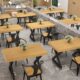 欧式 实木餐桌椅组合简约现代酒吧咖啡厅工业风吧台桌复古铁艺餐椅