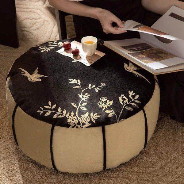 蒲团地上看书坐垫客厅阳地毯台飘窗垫懒人坐墩榻榻米垫子闲花弄影,居家布艺,蒲团,淘宝优惠券,粉丝福利购,淘宝优惠卷