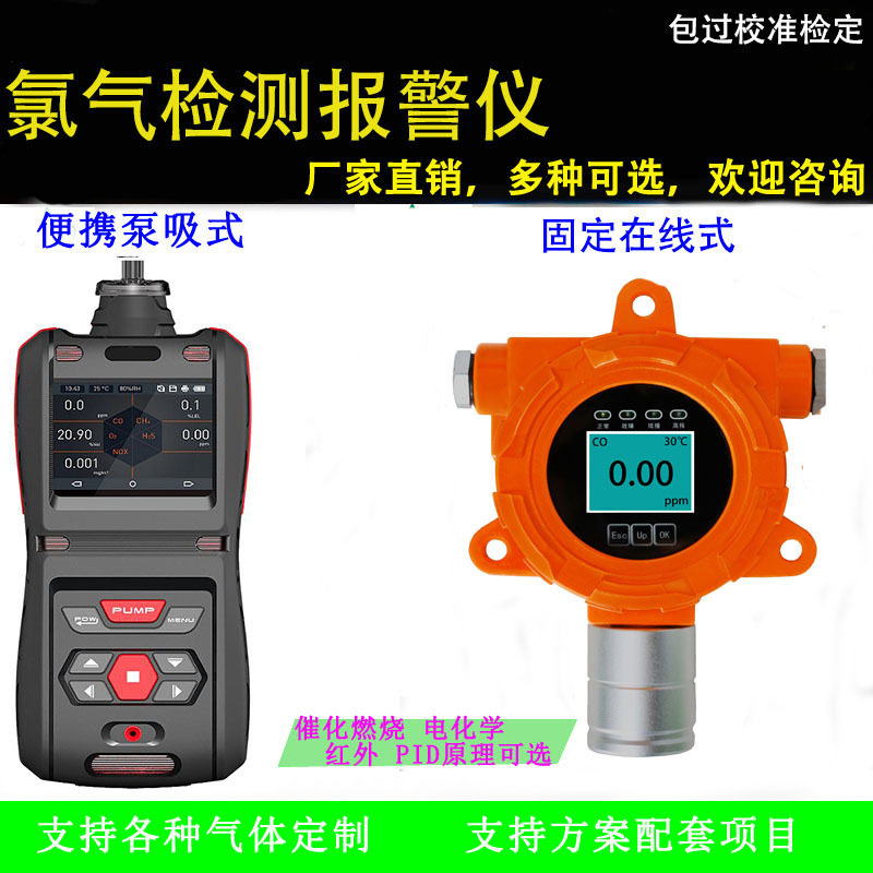 厂家直供氯气探测报警器CL2探气体检测仪