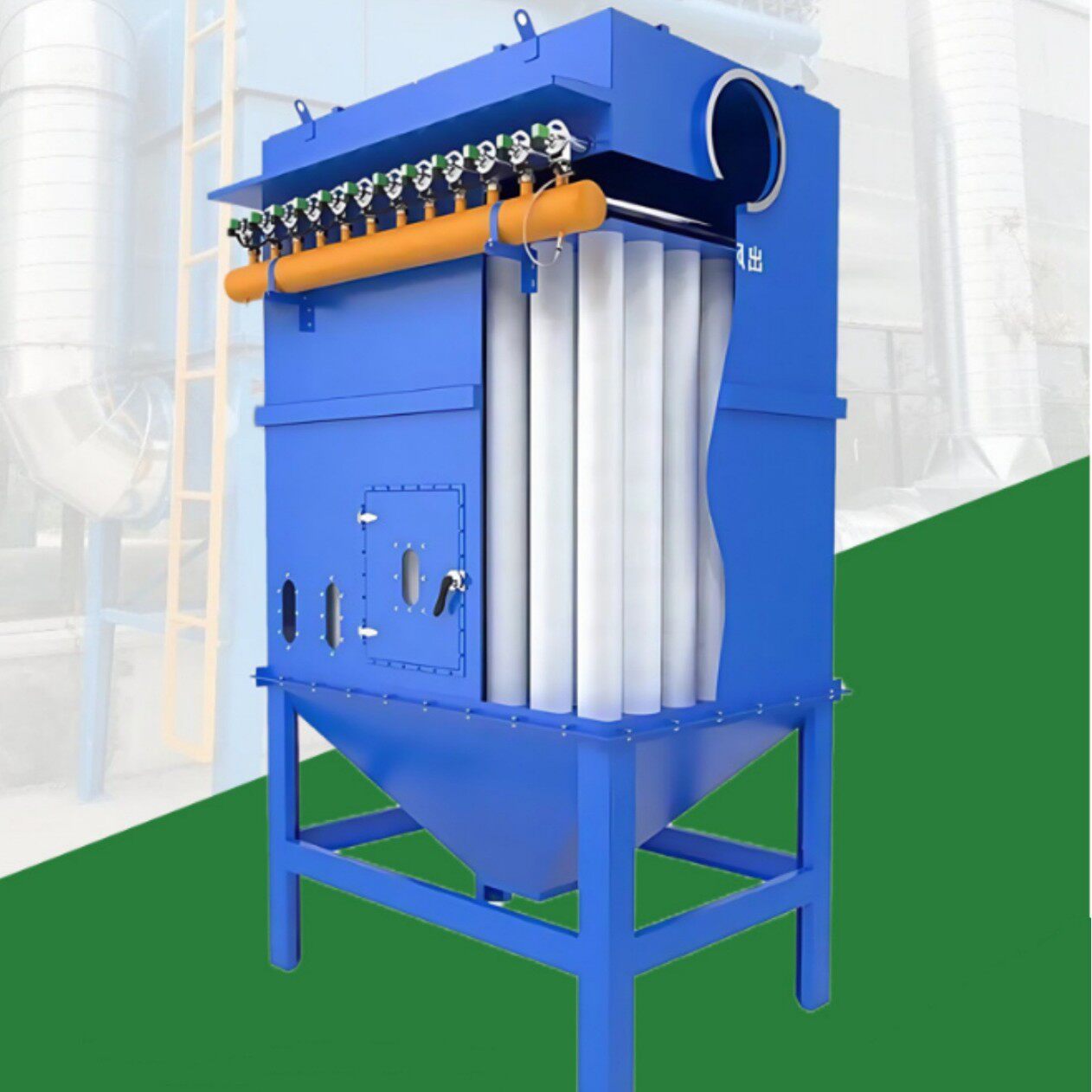 脉冲布袋滤筒除尘器旋风吸尘器锅炉车间粉尘收集净化工业环保设备
