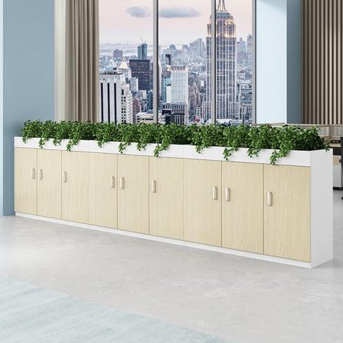 花槽柜隔断柜绿植柜花草柜子办公室屏风隔断矮柜花架置物架隔断墙