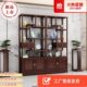 全实木博古架新中式 玄关多宝阁摆件隔断茶叶置物架客厅置物架