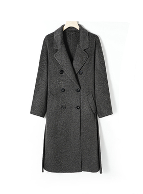 【甜甜粉丝专享】经典801气质百搭秋冬长款毛呢外套801B