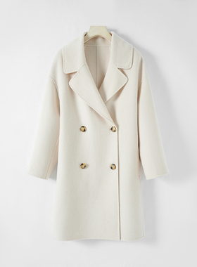 【甜甜粉丝专享】长款秋冬时尚百搭单品毛呢外套88168