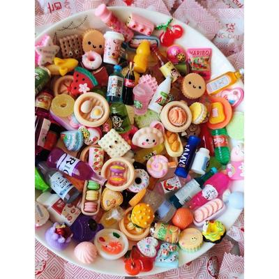 网红迷你超市盲袋真食物饮料瓶树脂微缩小摆件儿童礼物玩具盲盒