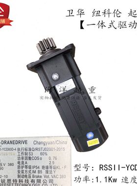 河南锐思特电机RSSII-YCD80D-4 功率1.1Kw速比13.3减速机电机一体