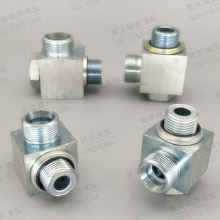 1DI公制螺纹铰接接头伊顿过渡接头油管弯卡套铰接连接卡管