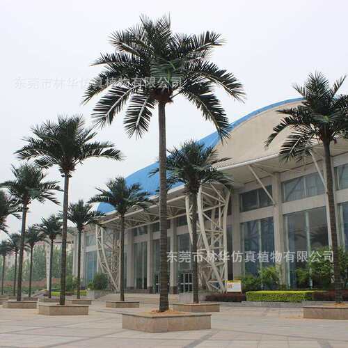 仿真椰子树水上乐园旅游山庄露营网红打卡仿真景观树人造椰子树