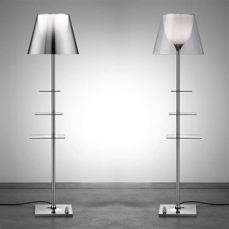 意大利Bibliotheque落地灯设计师款样板房卧室客厅书房置物架地灯