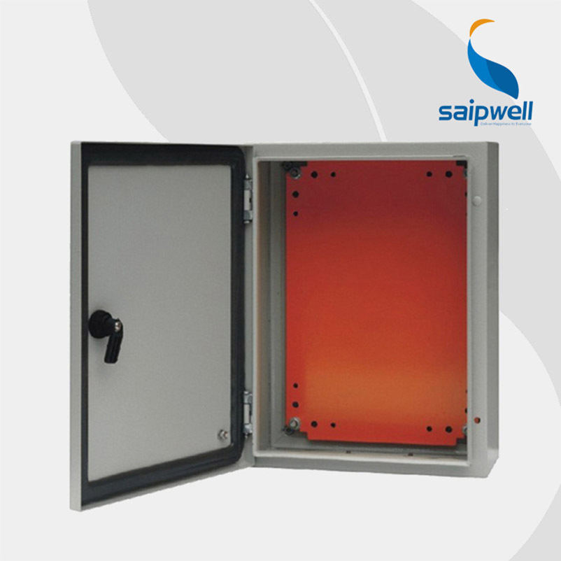 现货SPT-403020金属配电箱 喷塑喷漆铁箱 1.2厚室外防雨配电箱