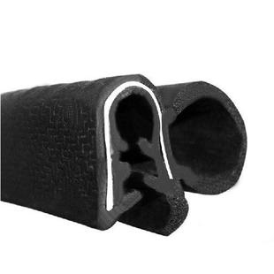 密封条防撞静音箱发电机组门边隔音机械设备门窗车用U型包边条