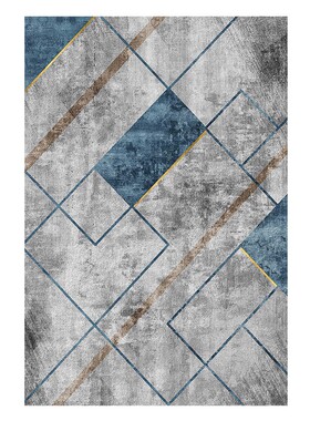 地毯客厅沙发茶几垫轻奢高级房间地毯卧室现代简约灰色大面积地毯