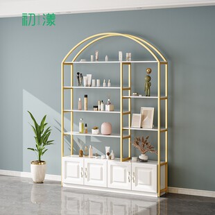 美容院产品展示柜置物架轻奢货架展示架多功能架子陈列架简约展架