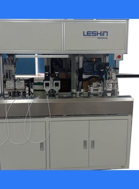 LX-440PTYPE-C对TYPE-C自动包胶纸机装铆铁壳机,包胶铆压铁壳机