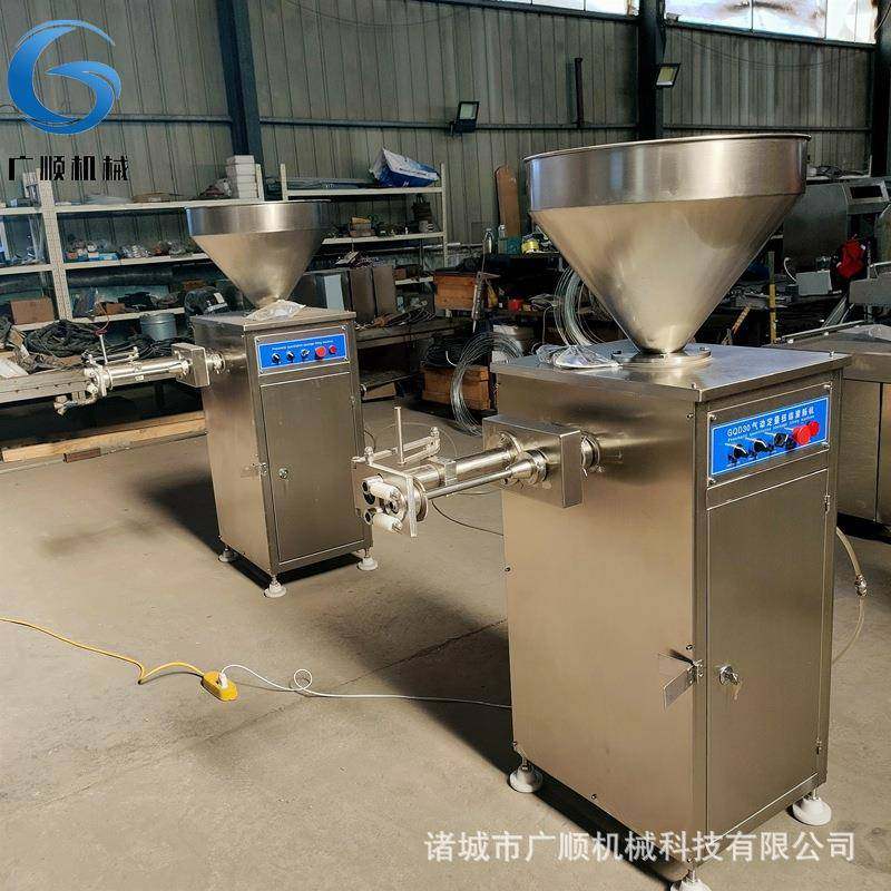 全自动香肠米肠扭结成型机免扎线腊肠灌肠机器气动定量灌肠机,厨房电器,其他商用厨电,淘宝优惠券,粉丝福利购,淘宝优惠卷