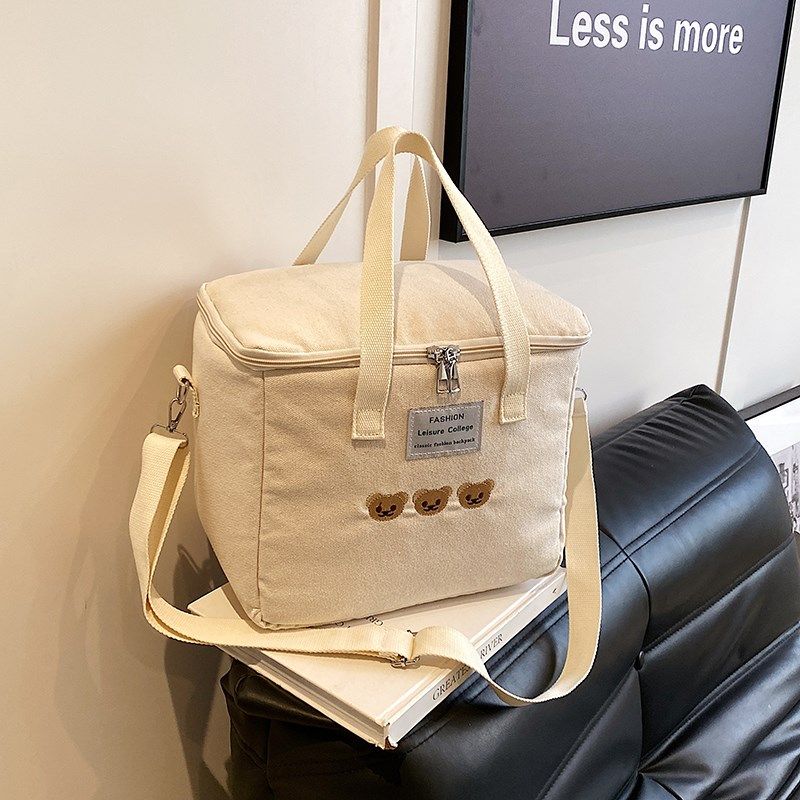 大容量手提包包女2024新款可爱时尚妈咪母婴包帆布便当单肩斜挎包,孕妇装/孕产妇用品/营养,妈咪包/袋,淘宝优惠券,粉丝福利购,淘宝优惠卷