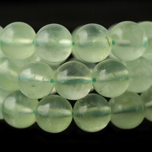 4-8mm天然水晶优质葡萄石散珠玉珠子圆珠饰品diy手工串珠手链材料
