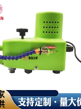 便携式玻璃圆角手提磨边机 绿色款小H型玻璃磨边机直边圆边陶瓷