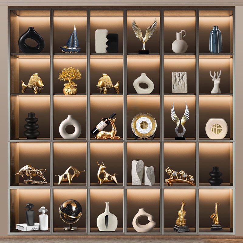 摆件工艺c品装饰品摆设大气老板上档次开业高级办公桌办公室桌面