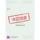 包邮 全国 小批量发货快 防伪防复印打印成绩纸张水印底纹logo定制