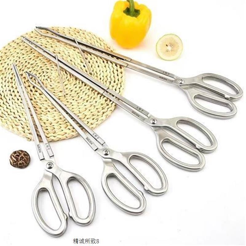 全304不锈钢黄鳝夹 防侧滑 黄鳝钳 H泥鳅夹螃蟹夹钳垃圾夹赶海工