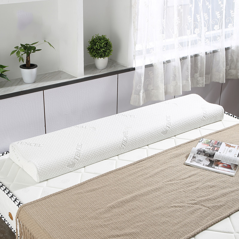 双人枕记忆长枕一体棉枕芯夫妻情侣枕1.5米1.O2米长枕头高低护颈