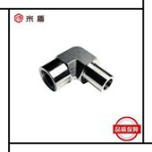 2焊接管弯通接头 4NPT内螺纹 90° 316L不锈钢内螺纹转换弯头