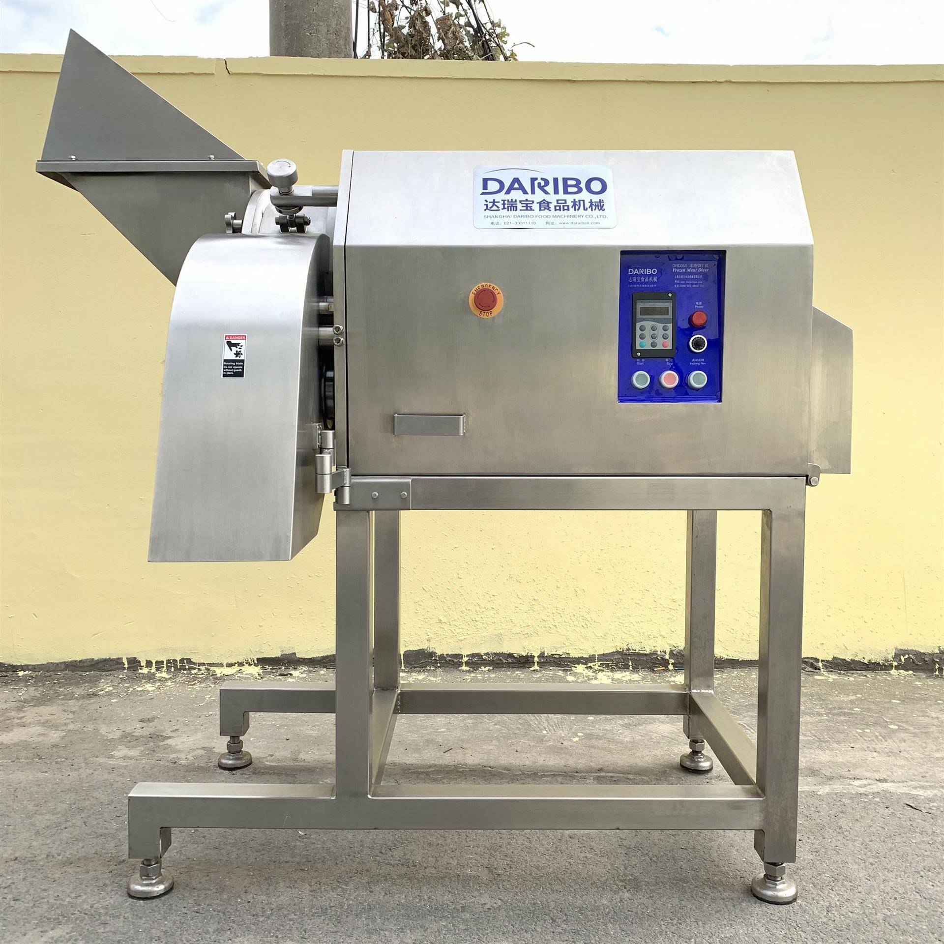 H三维立体切割悬臂刀具零下10℃冻肉切片条丁440C不锈钢耐磨刀片