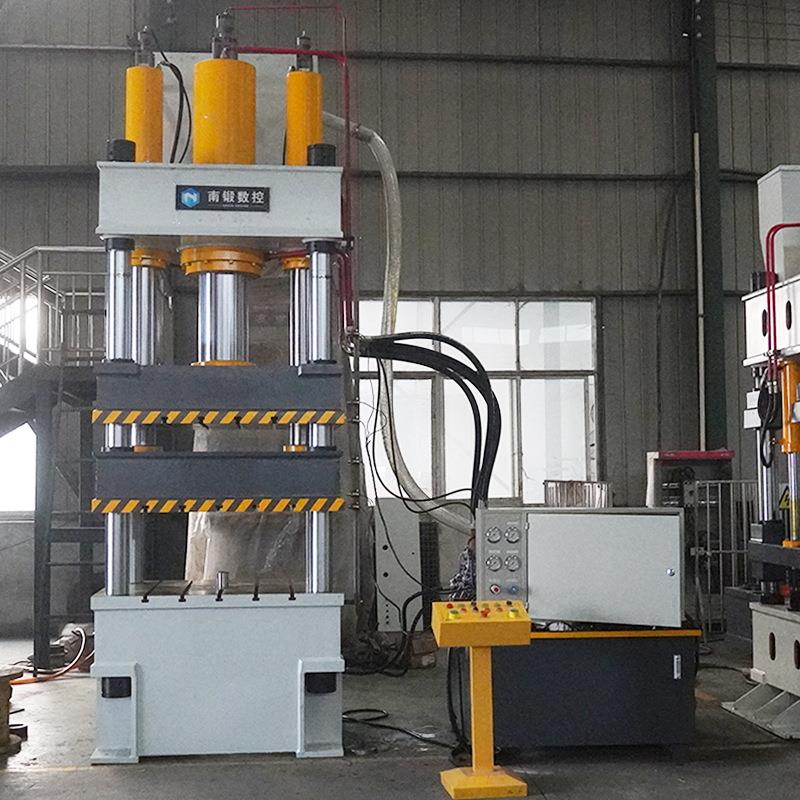 315吨双动拉伸机金属深拉伸成型液压机灭火器油压机带PLC
