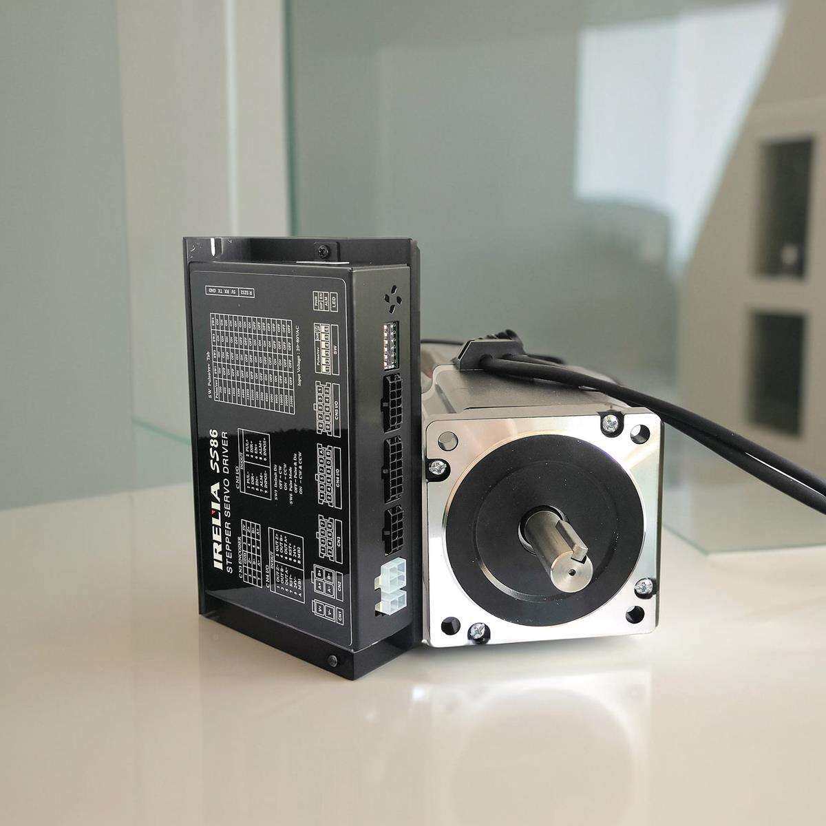 ICAN 86闭环步进11N电机套装 驱动SS86+电机SM8604A 闭环伺服步进