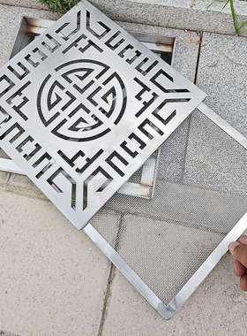 永章不锈钢雨水沟盖板篦子 庭院园林排水落水井盖室外地漏304加厚