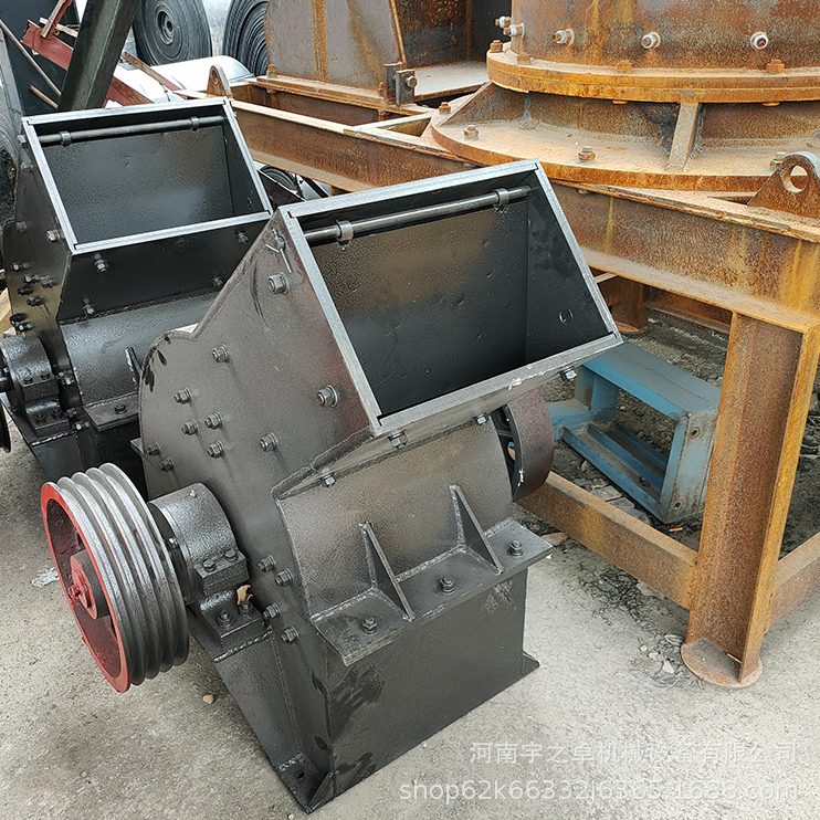安顺小型石灰石锤破机移动鹅卵石石料制砂机建筑垃圾锤式破碎机