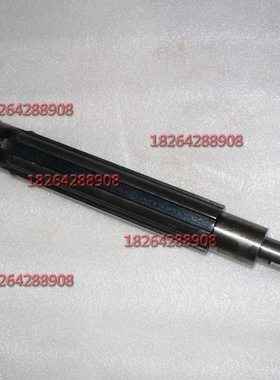 北京南通铣床配件 X62W X52K XA5032 主轴传动 花键轴 342 L402