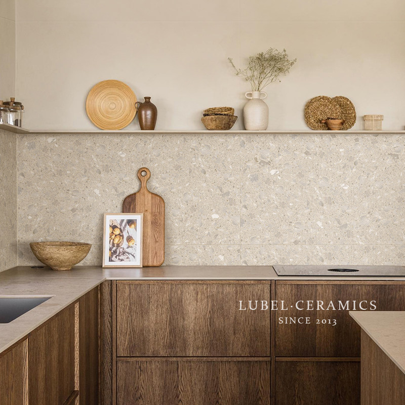 六贝 高端暖色水磨石地砖阳台花园瓷砖客厅餐厅奶茶墙砖600X1200,家装主材,水磨石砖,淘宝优惠券,粉丝福利购,淘宝优惠卷