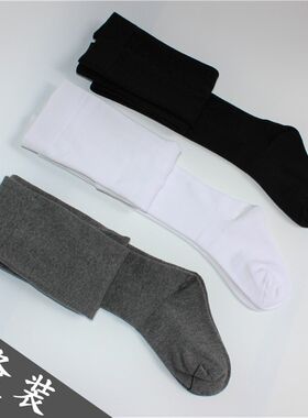 中厚儿童连裤袜学生打底裤深灰白色女童舞蹈袜打底袜子秋冬连体袜