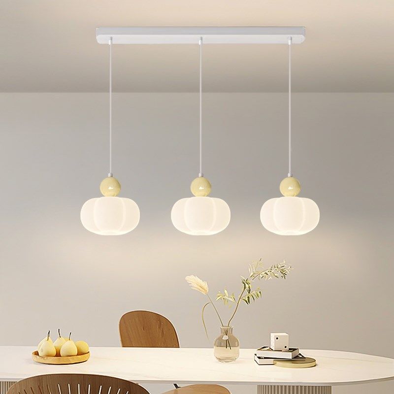 新款现代简约奶油风创意餐厅吊灯三头家用长线餐桌饭厅单头吊灯具,家装灯饰光源,床头/玄关/吧台/过道吊灯,淘宝优惠券,粉丝福利购,淘宝优惠卷