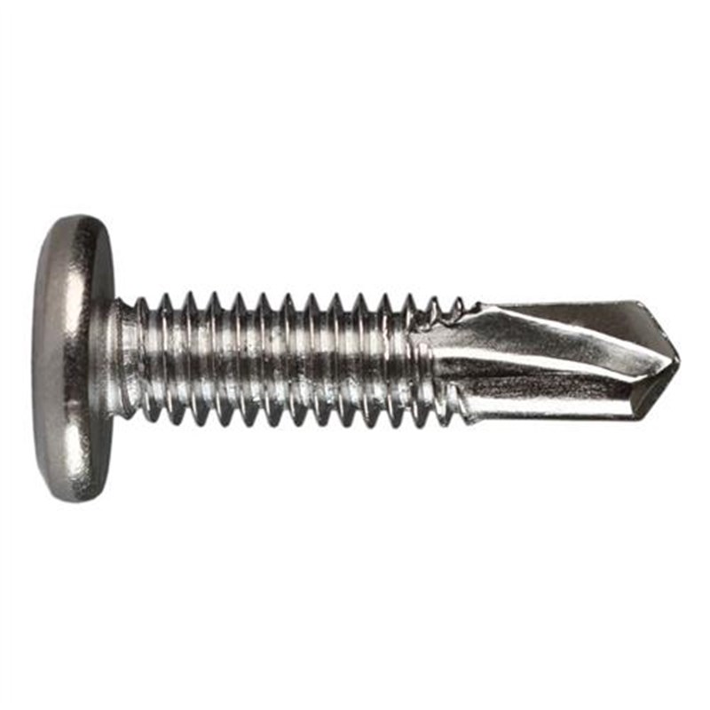 M5.5M6.3 410不锈钢平圆头内六角钻尾护栏专用燕尾自攻自钻螺丝钉