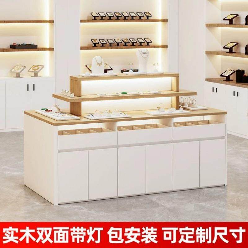 化妆品店中岛台陈列柜饰品店样品展示台首饰摆放柜台高端产品展柜,商业/办公家具,超市货架,淘宝优惠券,粉丝福利购,淘宝优惠卷