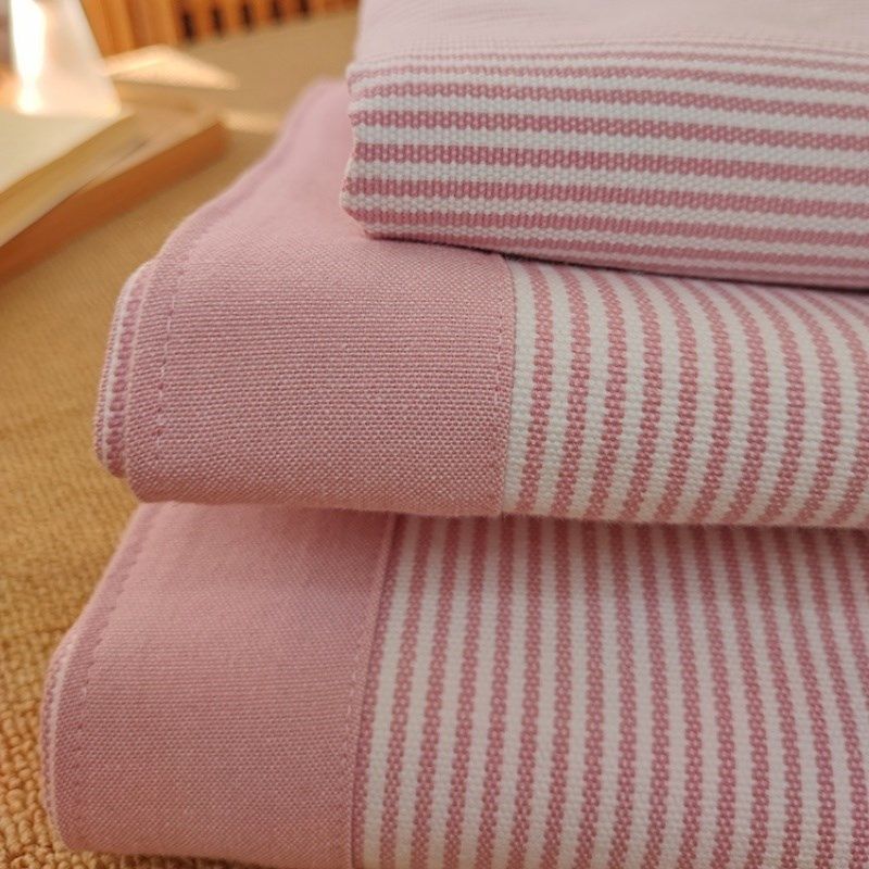 2024新款特厚纯棉老粗布凉席三件套套件加厚加密棉麻100%全棉帆布,床上用品,凉席/草席/麻席,淘宝优惠券,粉丝福利购,淘宝优惠卷