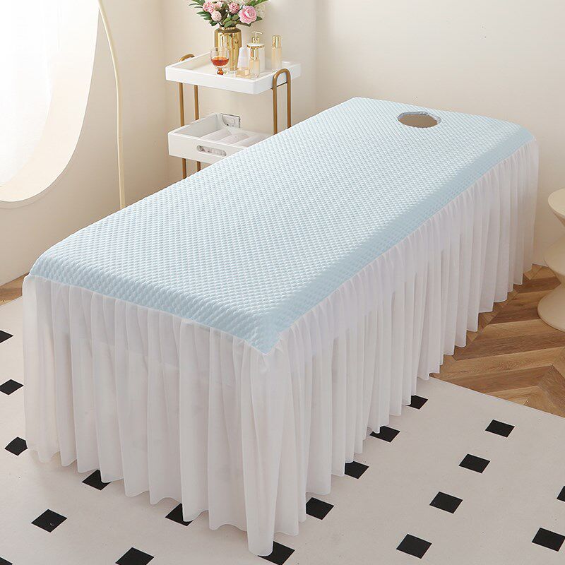 美容床罩凉席夏天新款冰丝席可水洗美容院专用高级按摩床裙款床单,床上用品,冰丝席,淘宝优惠券,粉丝福利购,淘宝优惠卷