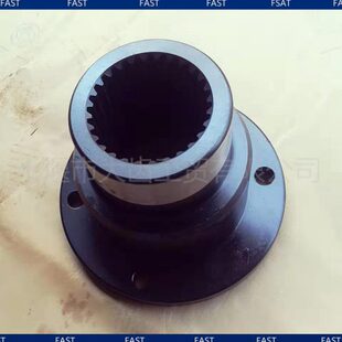 法士特变速箱二轴法兰盘凸缘JS220-1707159-8陕汽 4孔带齿 145高