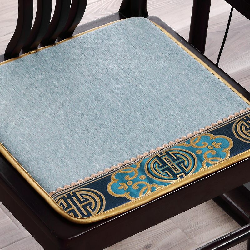 实木椅子坐垫家用防滑餐椅垫中式座椅垫屁垫四P季通用凳子垫子加